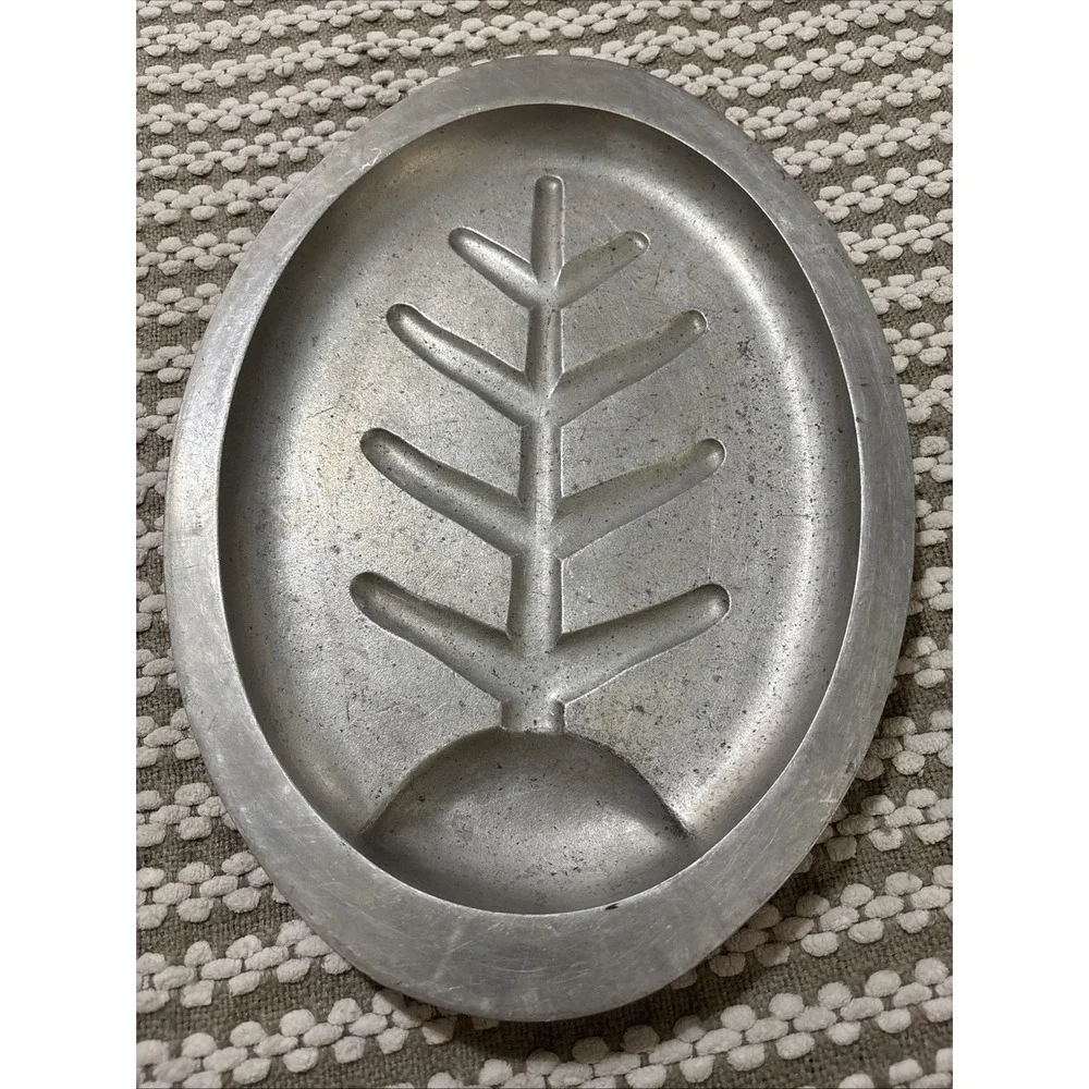 Vintage Sizzle Platter Cast Aluminum 14.5